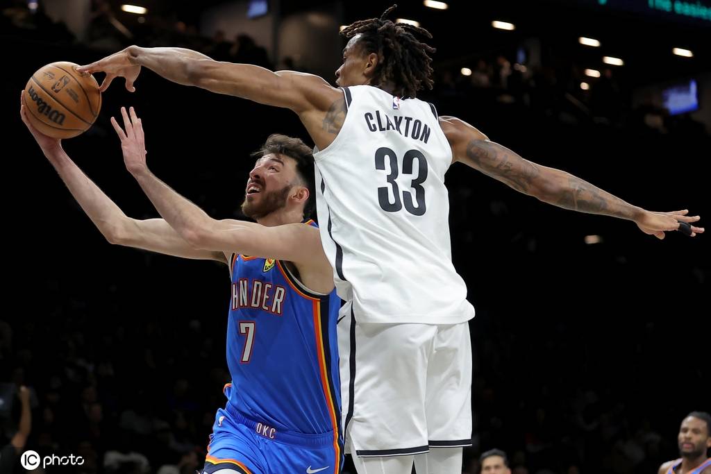 亚历山大20分麦凯恩26分 雷霆29分大胜篮网迎10连胜